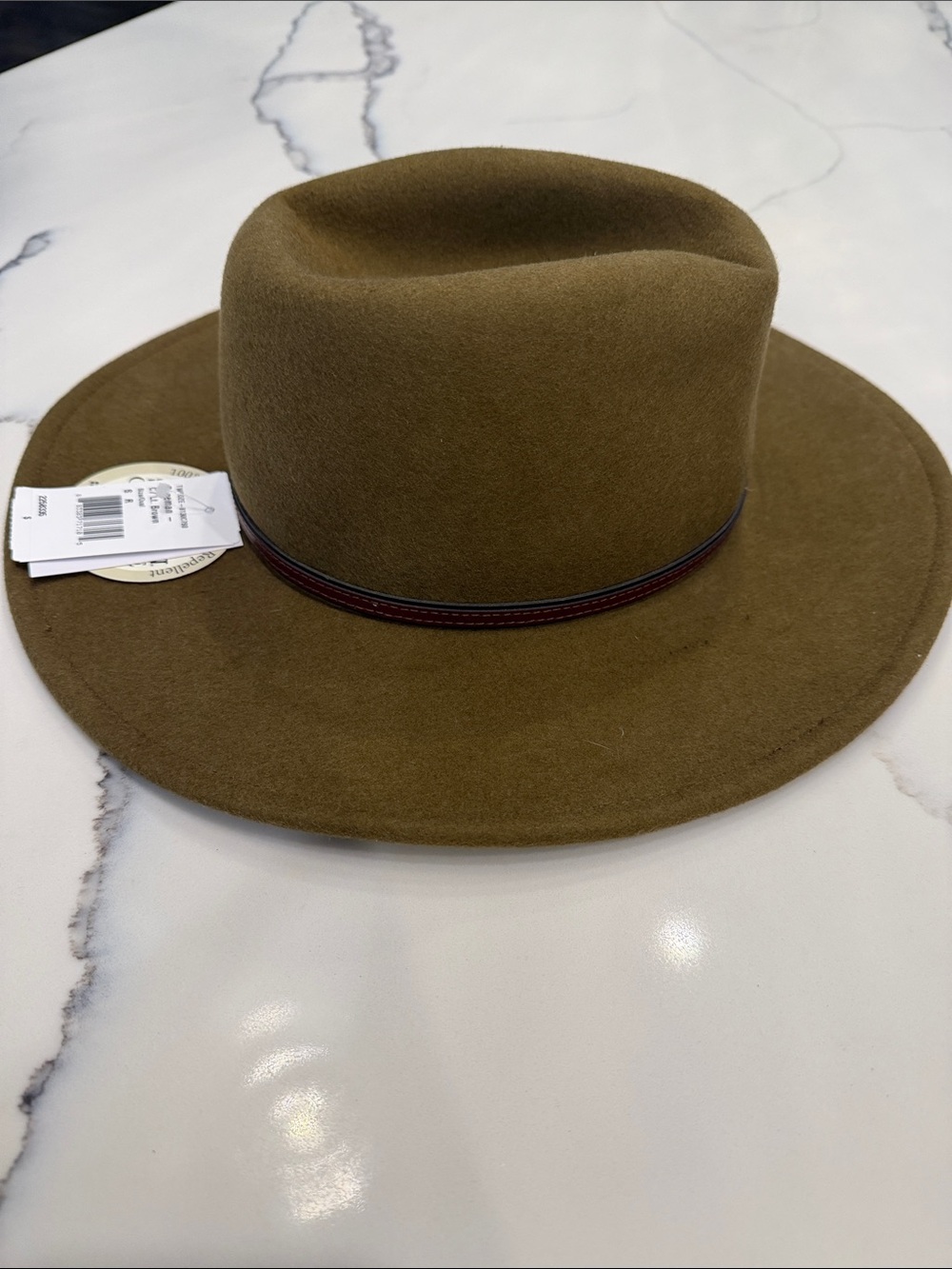 Stetson Bozeman hat light brown - Picture 5 of 8